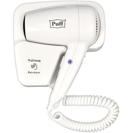 Фен Puff-1200, белый, 1,2 кВт