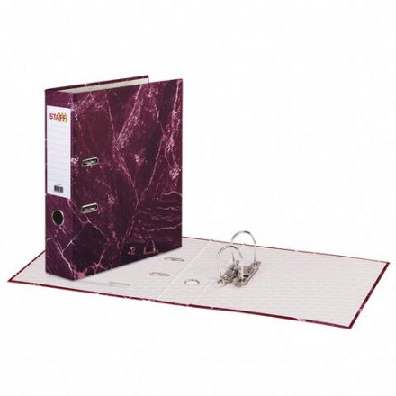 Папка-регистратор STAFF "Basic" БЮДЖЕТ с мраморным покрытием, 70 мм, без уголка, красная, 229619 Папка-регистратор STAFF "Basic" БЮДЖЕТ с мраморным покрытием, 70 мм, без уголка, красная, 229619