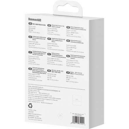 Держатель Baseus Steel Cannon 2 Air Outlet Car Mount Black SUGP000001 Держатель Baseus Steel Cannon 2 Air Outlet Car Mount Black SUGP000001