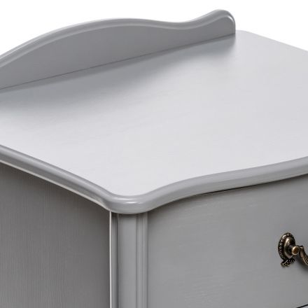 Комод Leset "Джульетта" узкий (5 ящ.), Серый ясень Комод Leset "Джульетта" узкий (5 ящ.), Серый ясень