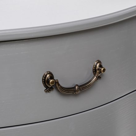 Комод Leset "Джульетта" узкий (5 ящ.), Серый ясень Комод Leset "Джульетта" узкий (5 ящ.), Серый ясень