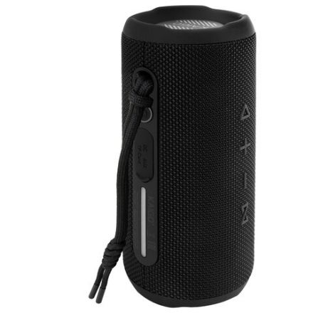 Колонка портативная влагозащищенная KAIGO (КАЙГО) BT30T, 30 Вт, Bluetooth, USB, Micro SD, AUX, RGB, TWS, IPX7, черная, 514226