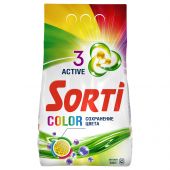Порошок для машинной стирки Sorti "Color", 6кг Порошок для машинной стирки Sorti "Color", 6кг