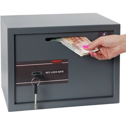 Сейф депозитный ONIX LS 25КD+ключ и замок Сейф депозитный ONIX LS 25КD+ключ и замок