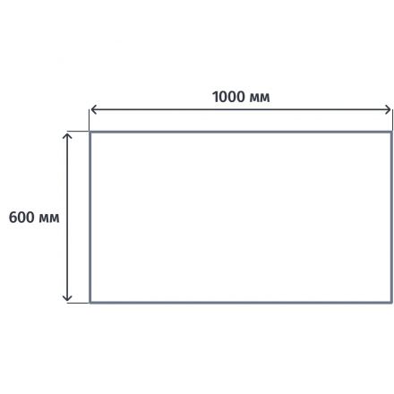 Стол офисный Kobor TR-100/60 1000x600x750 Черный муар/Дуб чарльстон