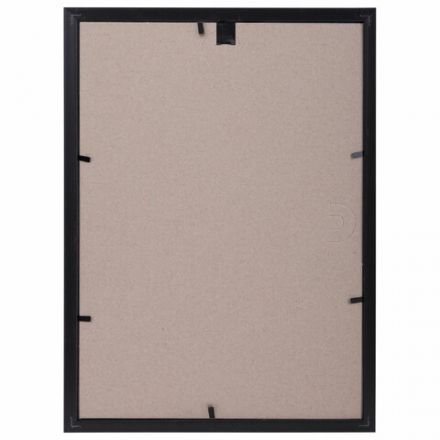 Рамка 21х30 см со стеклом, багет 14 мм пластик, BRAUBERG "HIT2", матовое серебро, 391318