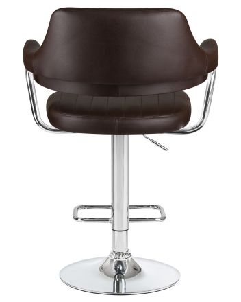 Стул барный DOBRIN CHARLY, коричневый Стул барный DOBRIN CHARLY, коричневый