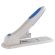 Степлер МОЩНЫЙ №24/6-23/24 BRAUBERG "Heavy duty PRO", до 200 листов, эргономичный, серо-синий, 227662
