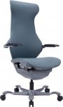 Эргономичное кресло Everprof Atom Grey (Атом Грэй) Экокожа Серый