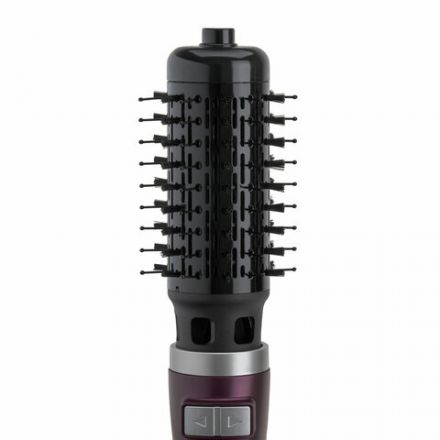 Фен-расческа POLARIS PHS 1002, 1000 Вт, 2 скорости, 3 температурных режима, 2 насадки, фуксия, 7725