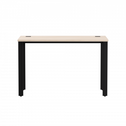 Стол прямой Everprof EVO на металлокаркасе 1180х670х755 мм Дуб Соната/Черный