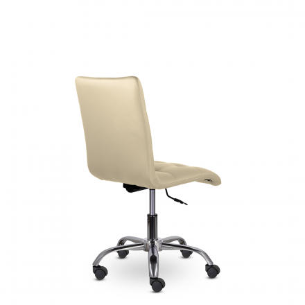 Кресло СН-211 Пронто хром S-0428 (бежевый) Кресло СН-211 Пронто хром S-0428 (бежевый)
