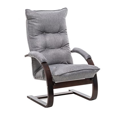 Кресло-трансформер Leset Монако, Орех текстура, Malmo 90, Ткань Рогожка