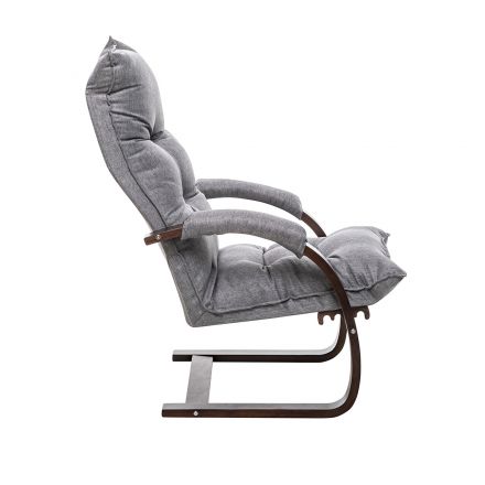 Кресло-трансформер Leset Монако, Орех текстура, Malmo 90, Ткань Рогожка