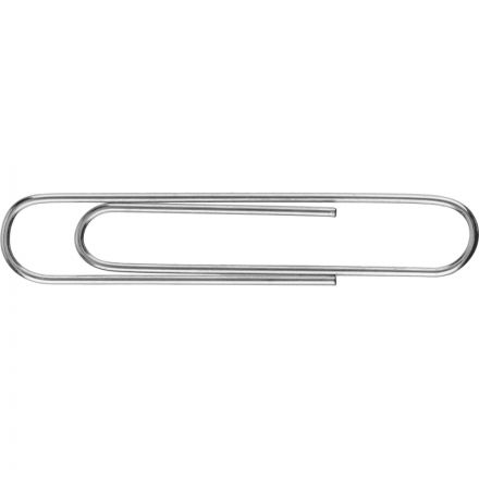 Скрепки Выбор есть никелированные 50 мм, негофрированные, 50шт/уп