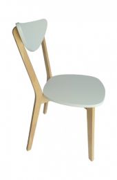 Стул Гольф 16 Натуральная береза/Сиденье и спинка белые Стул Гольф 16 Натуральная береза/Сиденье и спинка белые