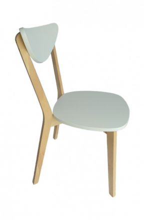 Стул Гольф 16 Натуральная береза/Сиденье и спинка белые Стул Гольф 16 Натуральная береза/Сиденье и спинка белые