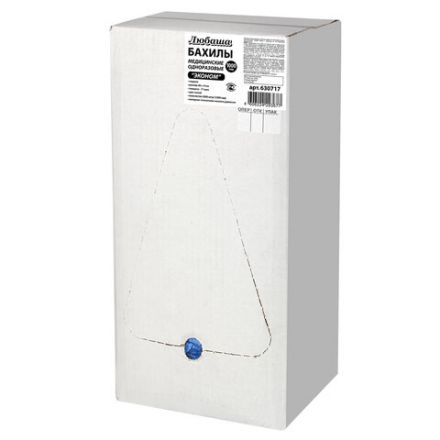 Бахилы КОМПЛЕКТ 2000 шт. (1000 пар) в упаковке, ЭКОНОМ, размер 40х14 см, 1,8 г, ПНД, ЛЮБАША, 630717 Бахилы КОМПЛЕКТ 2000 шт. (1000 пар) в упаковке, ЭКОНОМ, размер 40х14 см, 1,8 г, ПНД, ЛЮБАША, 630717