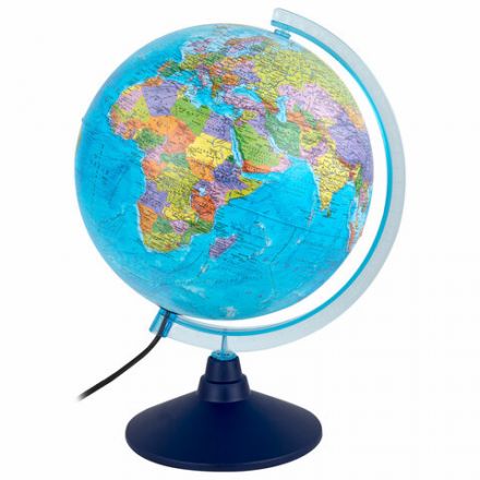 Глобус политический GLOBEN "Классик Евро", 25 см, с подсветкой, Ке012500190 Глобус политический GLOBEN "Классик Евро", 25 см, с подсветкой, Ке012500190