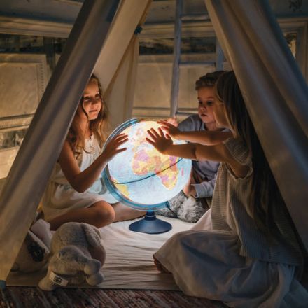 Глобус политический GLOBEN "Классик Евро", 25 см, с подсветкой, Ке012500190 Глобус политический GLOBEN "Классик Евро", 25 см, с подсветкой, Ке012500190