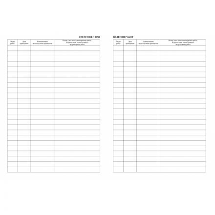 Журнал учета работ очистки и дезинфекции систем вентиляции  КЖ 1246