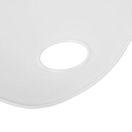 Палитра художественная пластиковая овальная 28х21 см, 9 ячеек, BRAUBERG ART DEBUT, 192229 Палитра художественная пластиковая овальная 28х21 см, 9 ячеек, BRAUBERG ART DEBUT, 192229