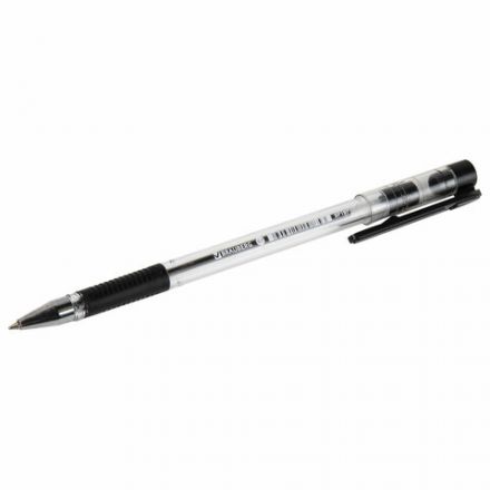 Ручка шариковая с грипом BRAUBERG "X-Writer", ЧЕРНАЯ, узел 0,7 мм, линия письма 0,35 мм, 142404 Ручка шариковая с грипом BRAUBERG "X-Writer", ЧЕРНАЯ, узел 0,7 мм, линия письма 0,35 мм, 142404