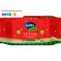 Салфетки влажные освежающие AURA TROPIC COCKTAIL в ассортименте 60шт