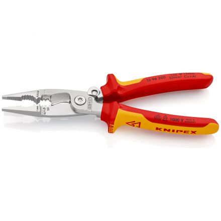 Клещи электромонтажные VDE L-200 мм KNIPEX KN-1396200 Клещи электромонтажные VDE L-200 мм KNIPEX KN-1396200