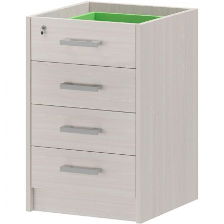 Тумба PT Арго АТ2-05 Каркас тумбы приставной ясень шимо