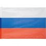 Флаг РФ 225х150 см, уличный, флажная сетка