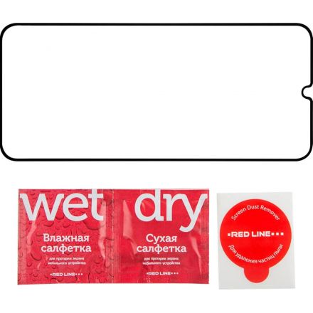 Защитное стекло Red Line УТ000042624 Samsung Galaxy A07 FULL GLUE черный