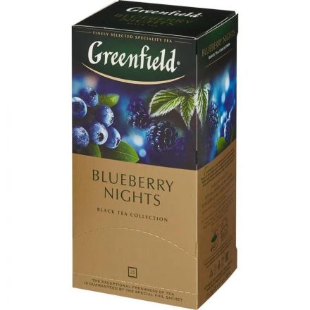 Чай Greenfield Blueberry nights 1,5гх25пак.черн.0996-10-1,365731 Чай Greenfield Blueberry nights 1,5гх25пак.черн.0996-10-1,365731