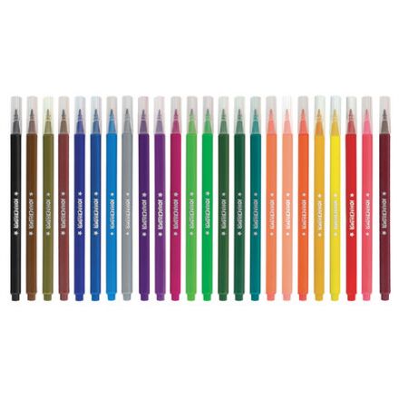 Фломастеры ЮНЛАНДИЯ 24 цвета, "ЗООПАРК", трехгранные, вентилируемый колпачок, 151427 Фломастеры ЮНЛАНДИЯ 24 цвета, "ЗООПАРК", трехгранные, вентилируемый колпачок, 151427