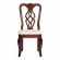 Стул Tetchair Афродита/ Aphrodite дерево гевея, 46х54х99см, Cappuchino , ткань кремовая с рисунком (А04)