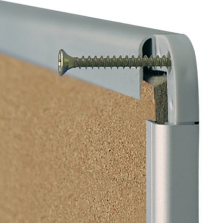 Доска пробковая для объявлений 100x150 см, алюминиевая рамка, 2х3 OFFICE, (Польша), TCA1510 Доска пробковая для объявлений 100x150 см, алюминиевая рамка, 2х3 OFFICE, (Польша), TCA1510