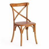 Стул Tetchair CROSS (mod.CB2001), дерево береза, 49.5*53.5*87, Груша (№3)