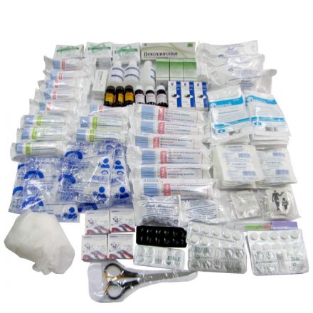 Аптечка первой помощи коллективная ФЭСТ настенная (до 100 человек) (металл) № 3.3 Аптечка первой помощи коллективная ФЭСТ настенная (до 100 человек) (металл) № 3.3