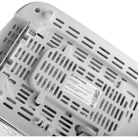 Тостер Brayer BR2101, 930 Вт, 7 реж, автодогр, размор, автоотключ,2 тоста