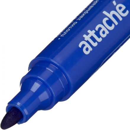 Маркер для флипчартов по бумаге Attache синий 2-3 мм круглый нак Маркер для флипчартов по бумаге Attache синий 2-3 мм круглый нак