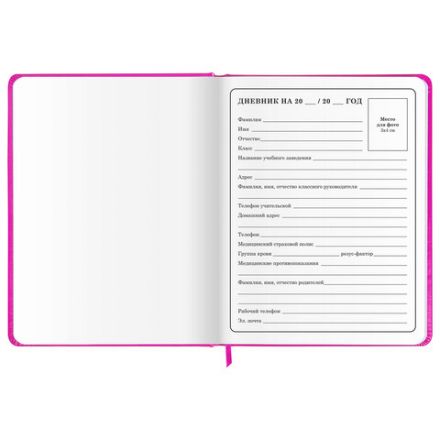 Дневник 1-4 класс 48 л., кожзам (твердая с поролоном), печать, аппликация, ЮНЛАНДИЯ, "Котик", 106215