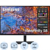 Монитор SAMSUNG S32B800PXI (LS32B800PXIXCI) 32/4K/IPS/60Hz/350cd/5ms/HDMI