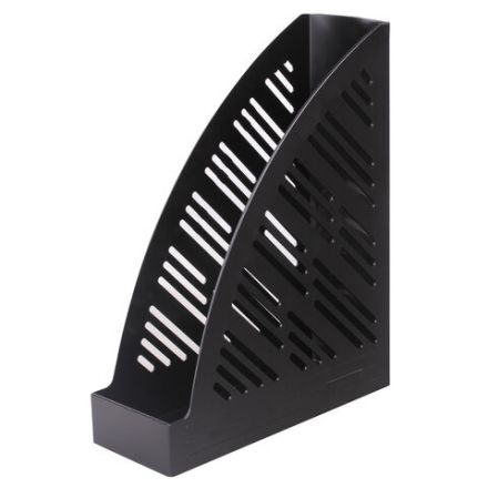 Лоток вертикальный для бумаг BRAUBERG "Standard+", 250х90х300 мм, черный, 237224 Лоток вертикальный для бумаг BRAUBERG "Standard+", 250х90х300 мм, черный, 237224