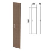 Дверь ЛДСП высокая "Приоритет", 356х18х1952 мм, БЕЗ ФУРНИТУРЫ, лагос, К-938, К-938 лагос Дверь ЛДСП высокая "Приоритет", 356х18х1952 мм, БЕЗ ФУРНИТУРЫ, лагос, К-938, К-938 лагос