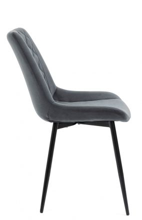 Стул обеденный Everprof Ralph Ткань Темно-серый
