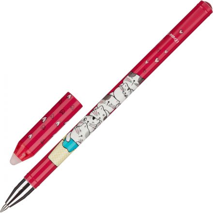 Ручка гелевая M&G So Many Cats стир.черн,шар0,5мм,син,в асс AKPB1479D20597H Ручка гелевая M&G So Many Cats стир.черн,шар0,5мм,син,в асс AKPB1479D20597H