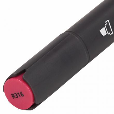 Маркер для скетчинга двусторонний 1 мм - 6 мм BRAUBERG ART CLASSIC, ЯРКО-КРАСНЫЙ (R316), 151798 Маркер для скетчинга двусторонний 1 мм - 6 мм BRAUBERG ART CLASSIC, ЯРКО-КРАСНЫЙ (R316), 151798