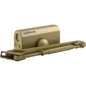 Доводчик НОРА-М №2S F фиксация (25-50кг) (золото) Доводчик НОРА-М №2S F фиксация (25-50кг) (золото)