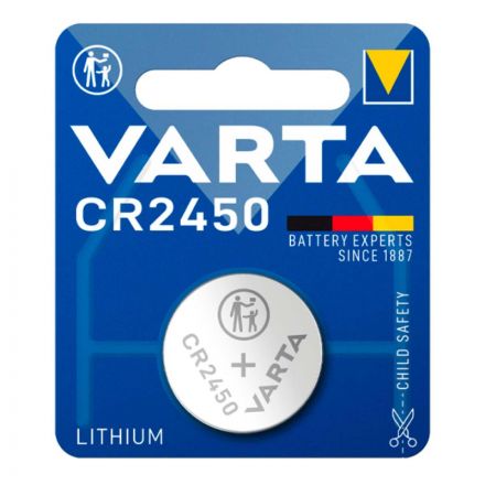 Батарейка Varta ELECTRONICS CR2450 1шт Lithium 3V (6450) (1/10/100) Батарейка Varta ELECTRONICS CR2450 1шт Lithium 3V (6450) (1/10/100)