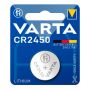 Батарейка Varta ELECTRONICS CR2450 1шт Lithium 3V (6450) (1/10/100)